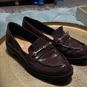 Kelly & Katie Dark Burgundy Loafers